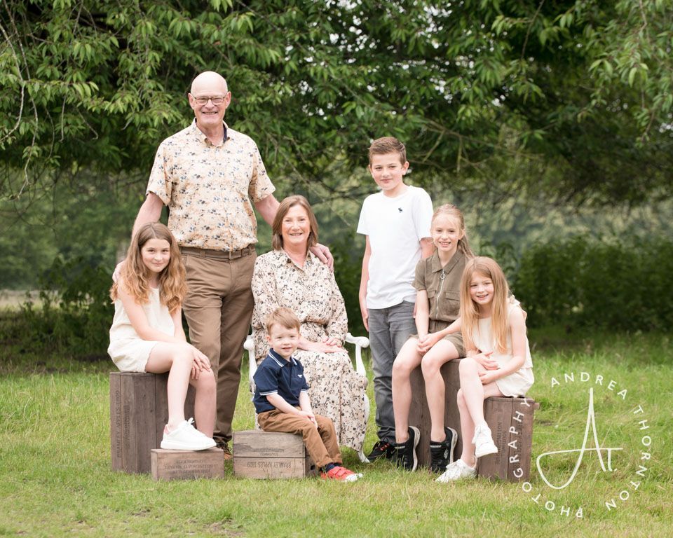 On a family photoshoot choose to wear clothing that you feel relaxed and comfortable in