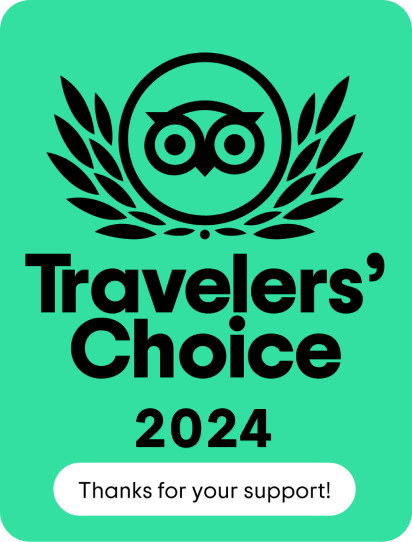 Thank you! ? Travelers Choice Award 2024