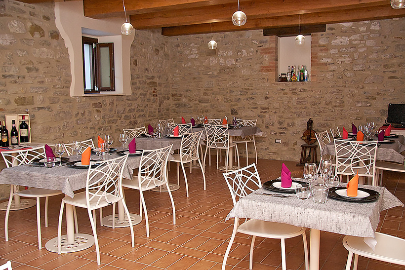Agriturismo Il Moro: sala colazione/ristorante.