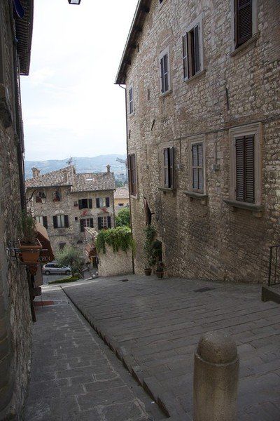 Agriturismo Il Moro: Gubbio, centro storico.