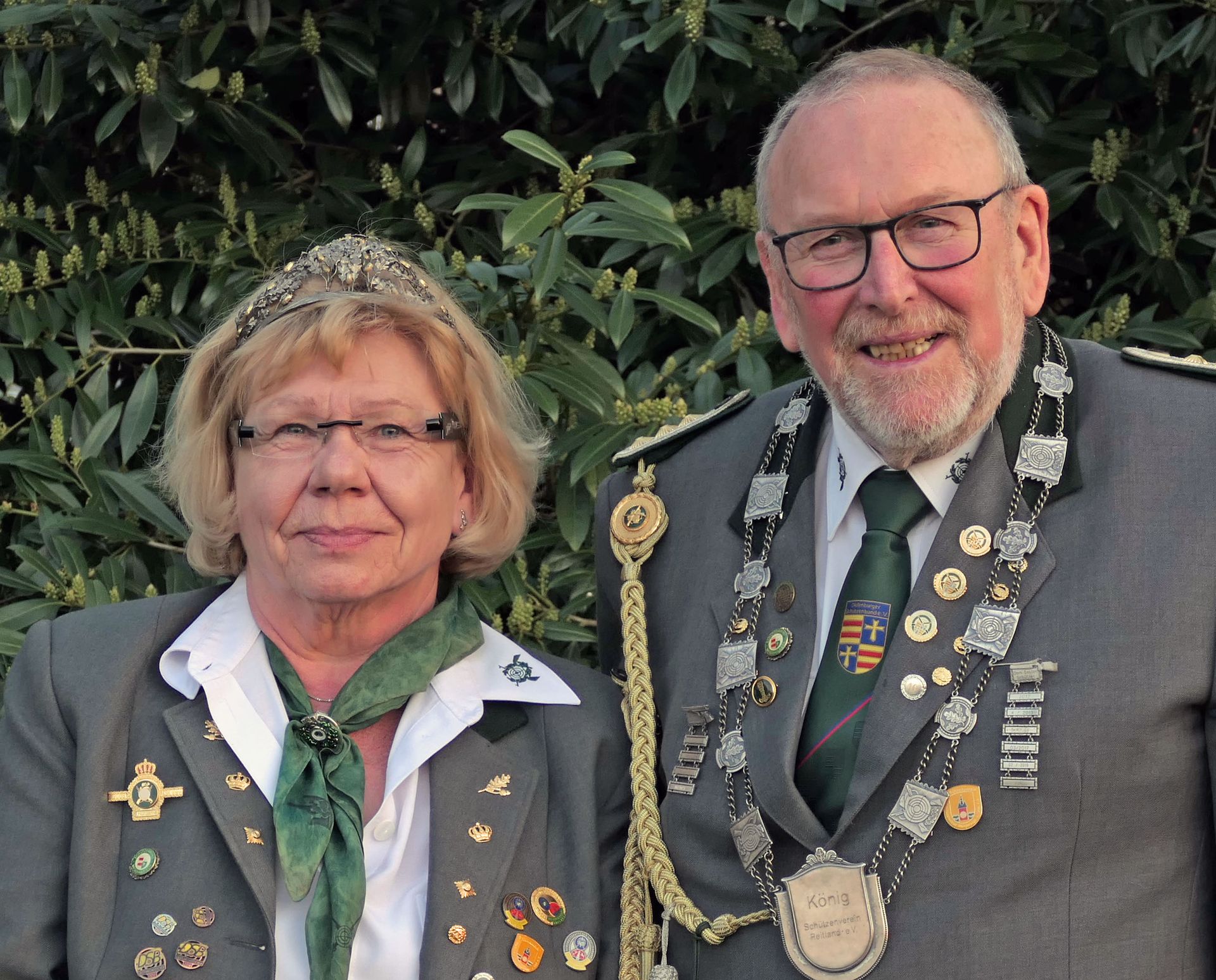 Königspaar Vera und Reiner Meinen