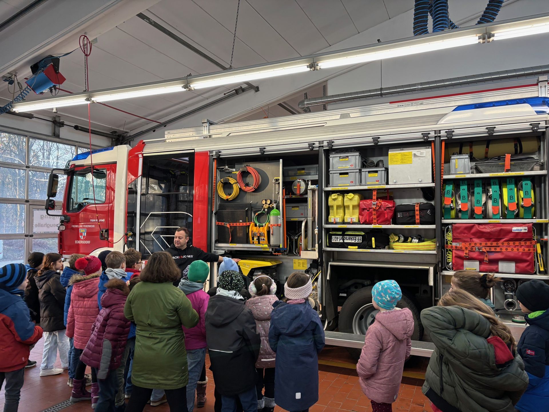 Besuch der FFW Eckersdorf