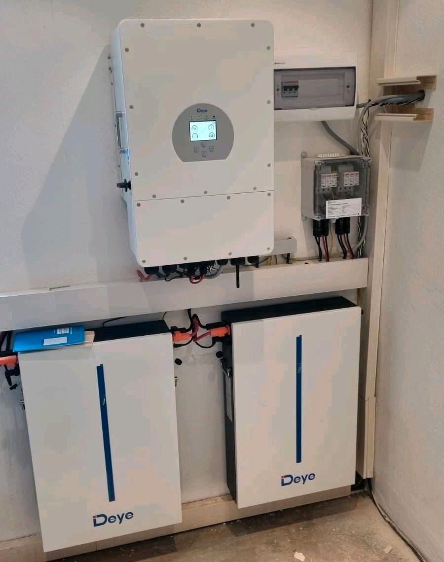 Deye Wechserlichter und 10 kwh Speicher