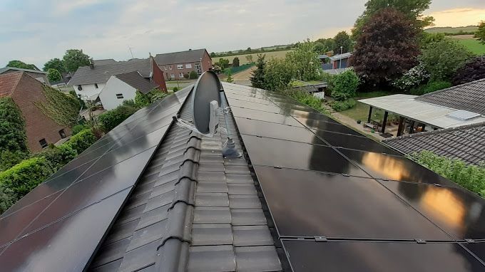 Installation von Modulen  - Montagesystem