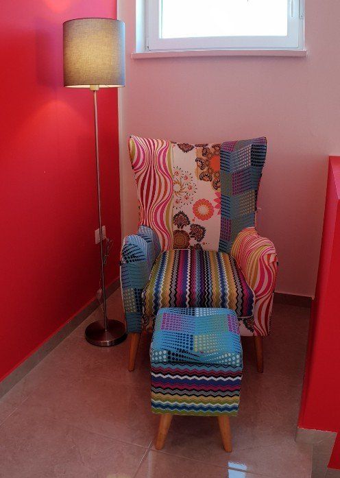 Ferienhaus mit dekorativen Highlights.