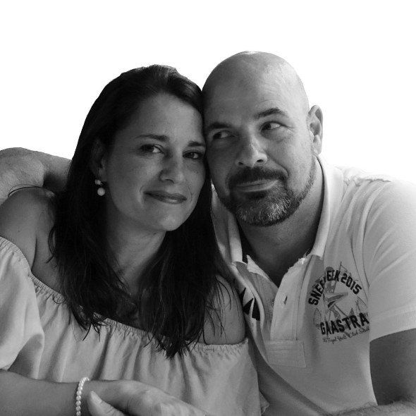 Die Eigentümer der Villa Istria.