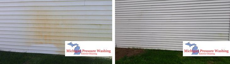 rust removal michigan pressure washing