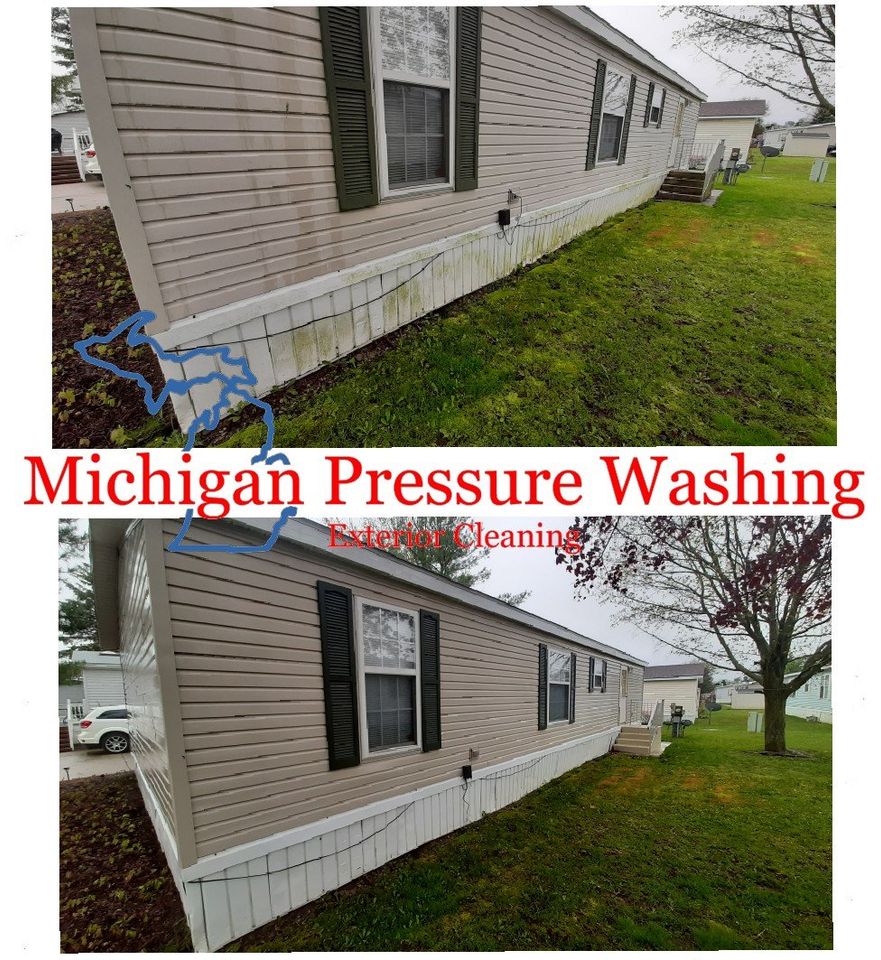 mobile home washing Michigan