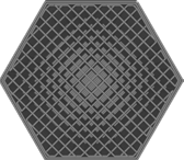 Image d'une strcture latice ligne simple ou zig zag