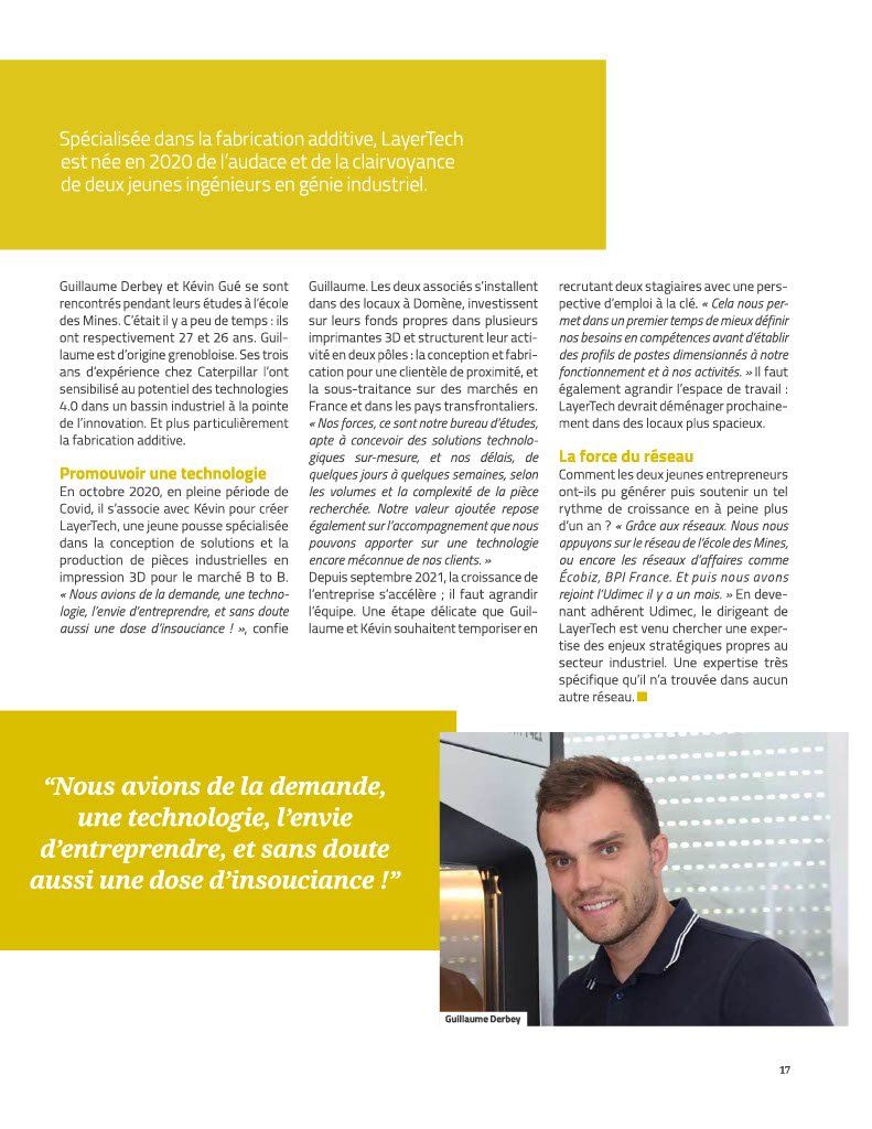 Image présentant l'article 57 de l'UDIMAG