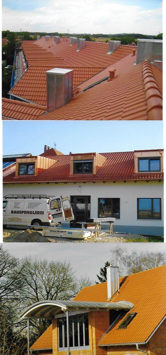 Kaminverkleidung, Dachgaubenverkleidung und Fassaden