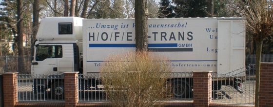 LKW unserer Umzugsfirma Umzugsfirma Berlin