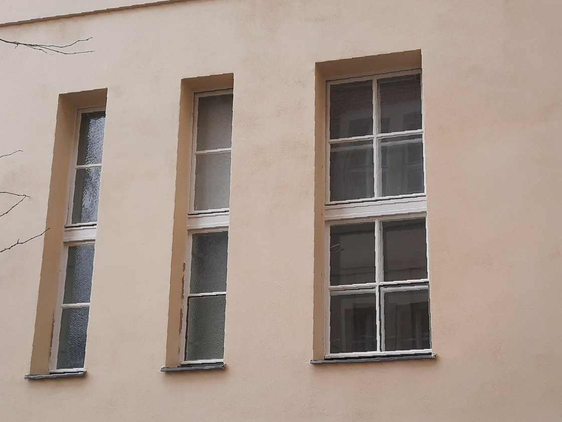 sanierte Fassade nach Wasserschaden, QFS Bauleistung