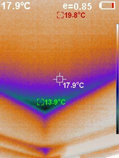 Thermografie Wärmebrücke, QFS Bauleistung
