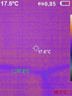 Thermografie, keine Wärmebrücke, QFS Bauleistung
