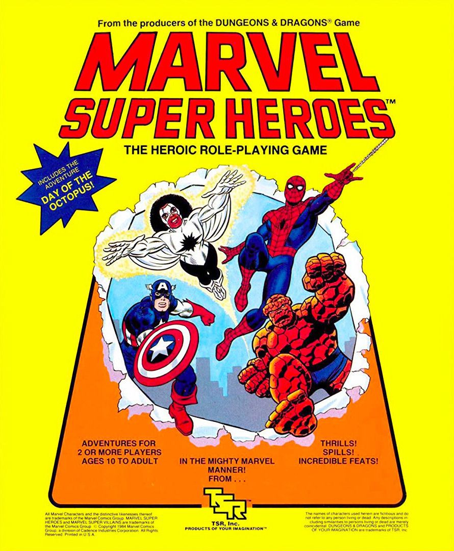 Marvel Super Heroes RPG