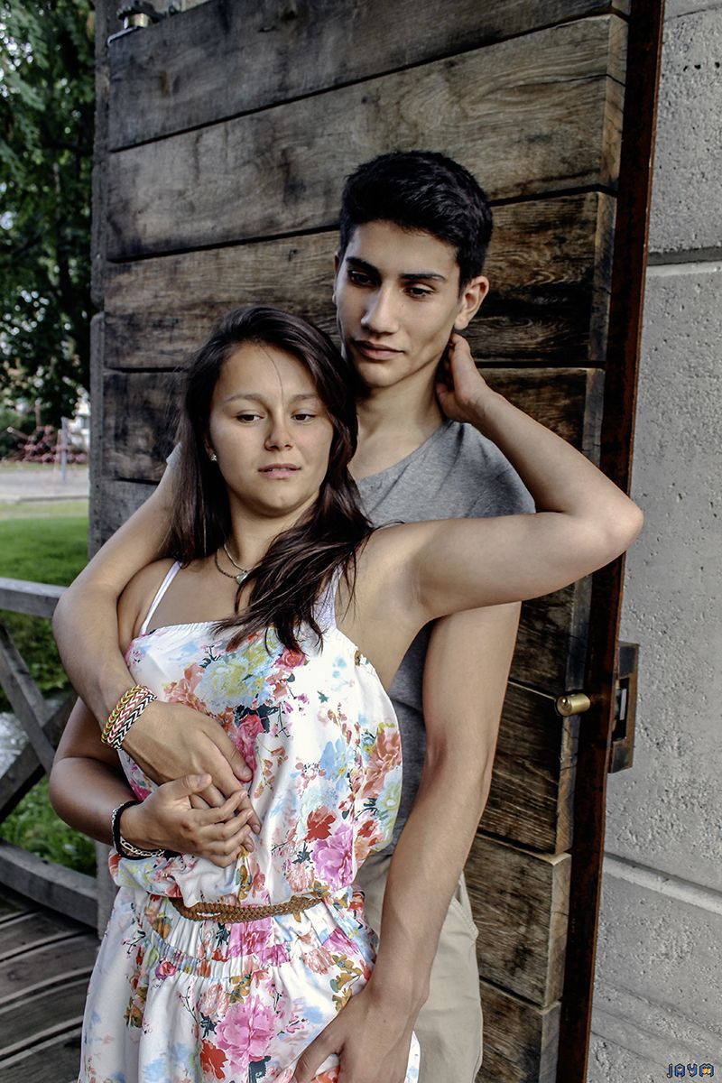Shooting d'Alexandre & Anaëlle L'amour entre deux jeunes gens à peine majeur