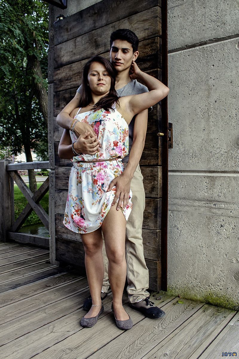Amourette entre adolescents