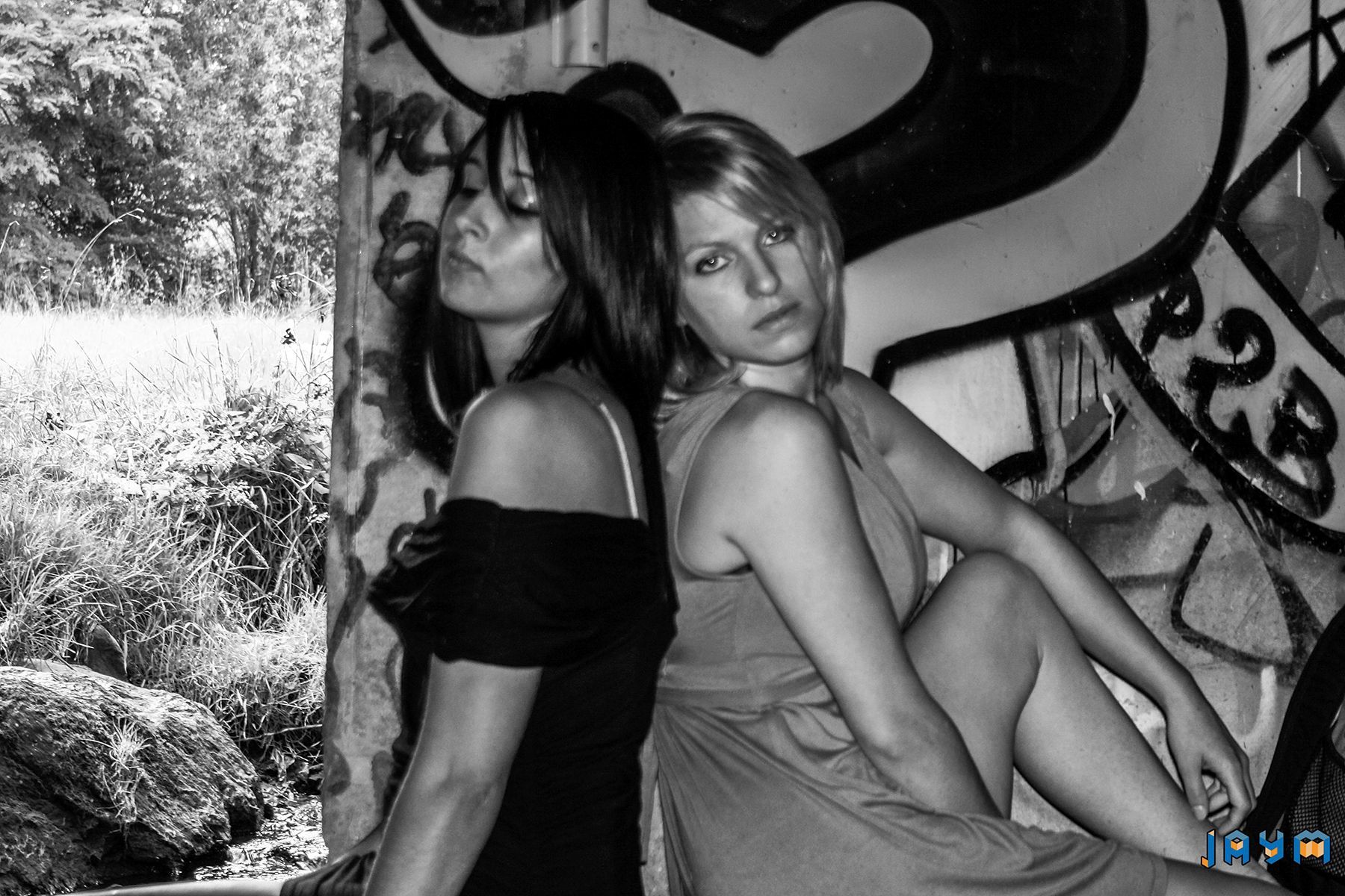 Photo style vintage noir et blanc