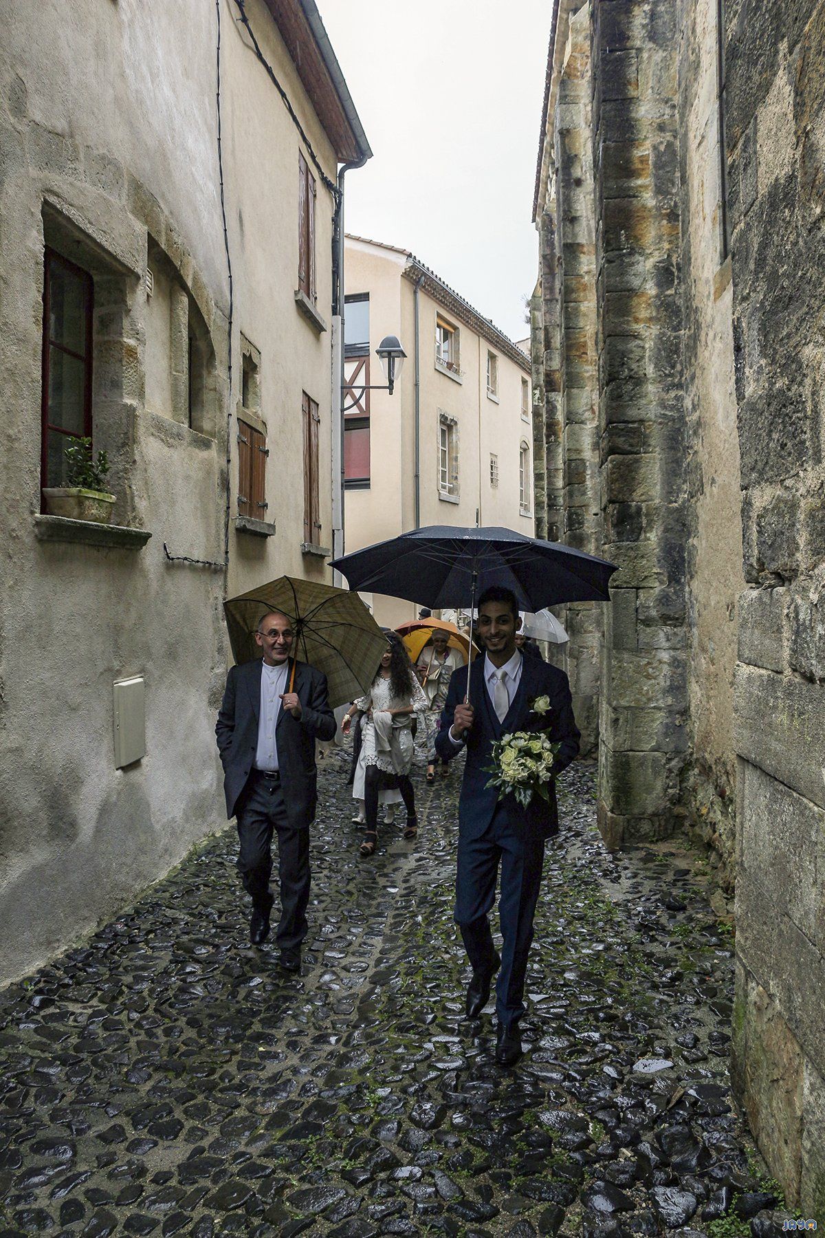 Ruelle pavée, photo d'architecture