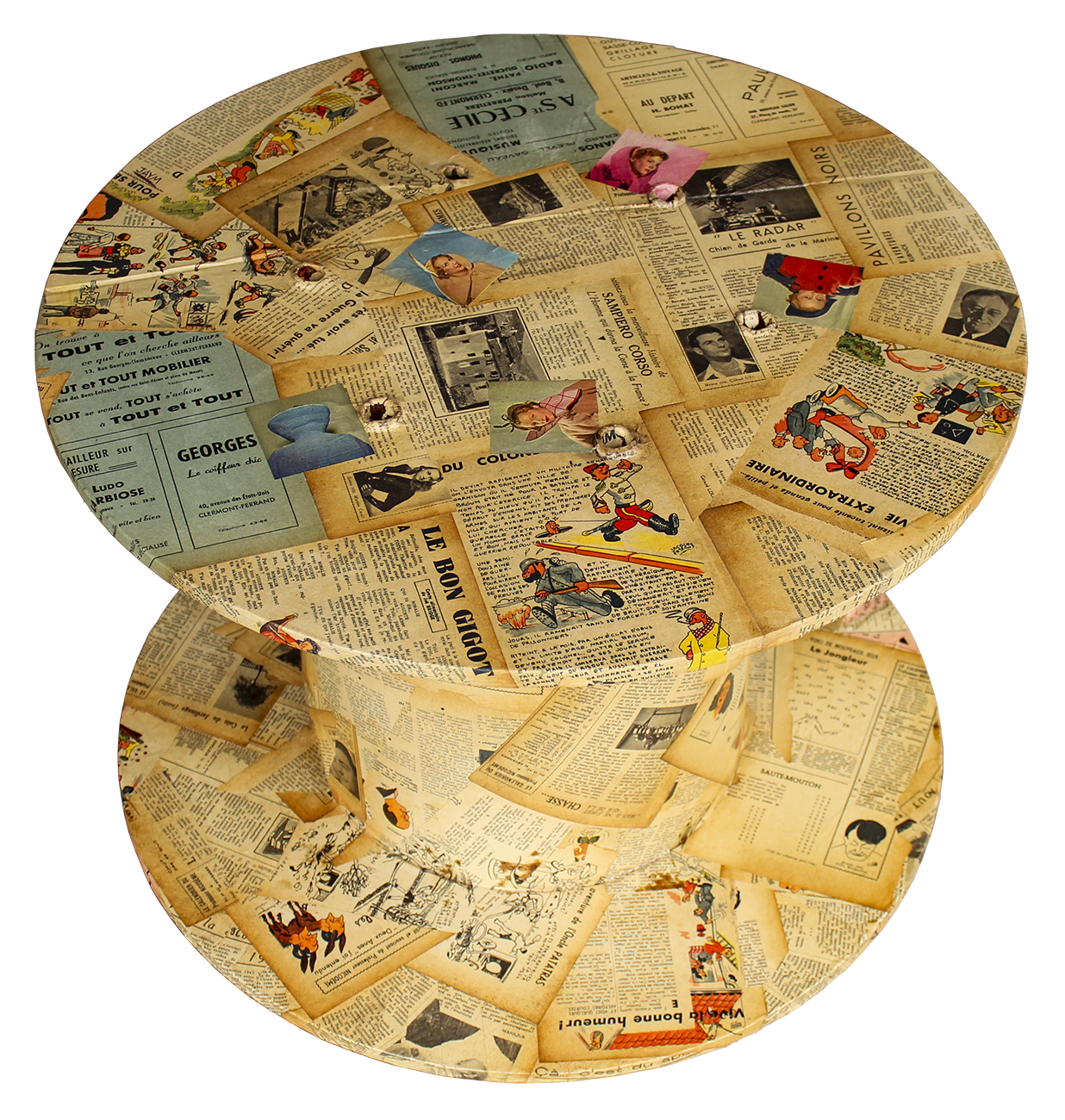 Tables basses vendues Table en touret électrique