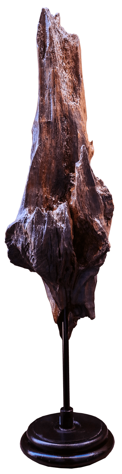 Petit clitoris, sculpture en bois signé par l'artiste sculpteur JAYM, résidant à Durtol proche de Clermont-ferrand dans le Puy-de-Dôme