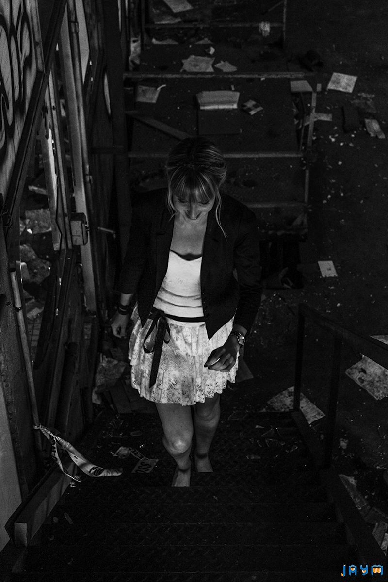 Exploration urbaine avec une vierge