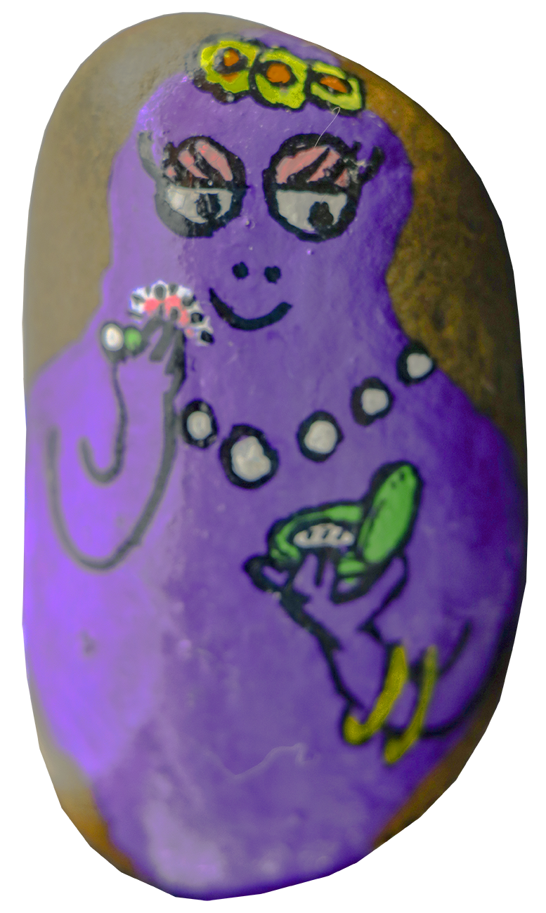 Barbapapa violet