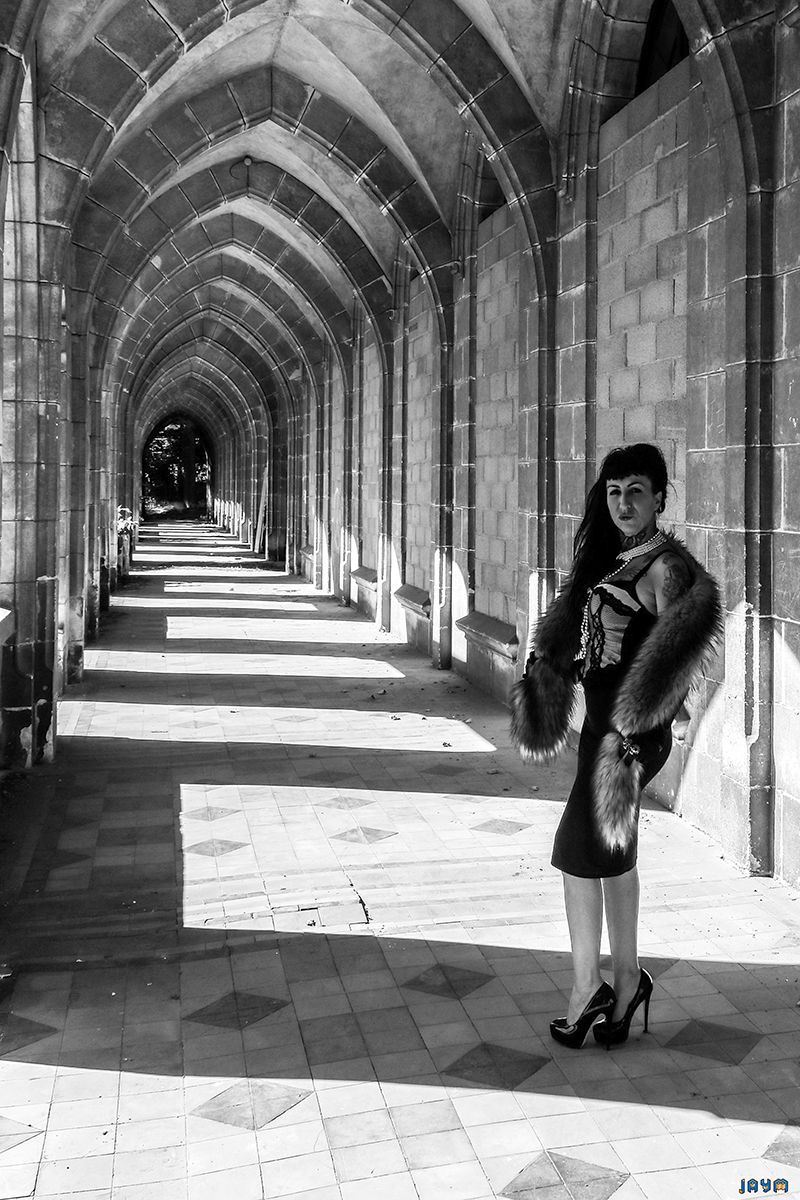 Shooting de Barbara Prostitué, vintage, sexy, tatouée