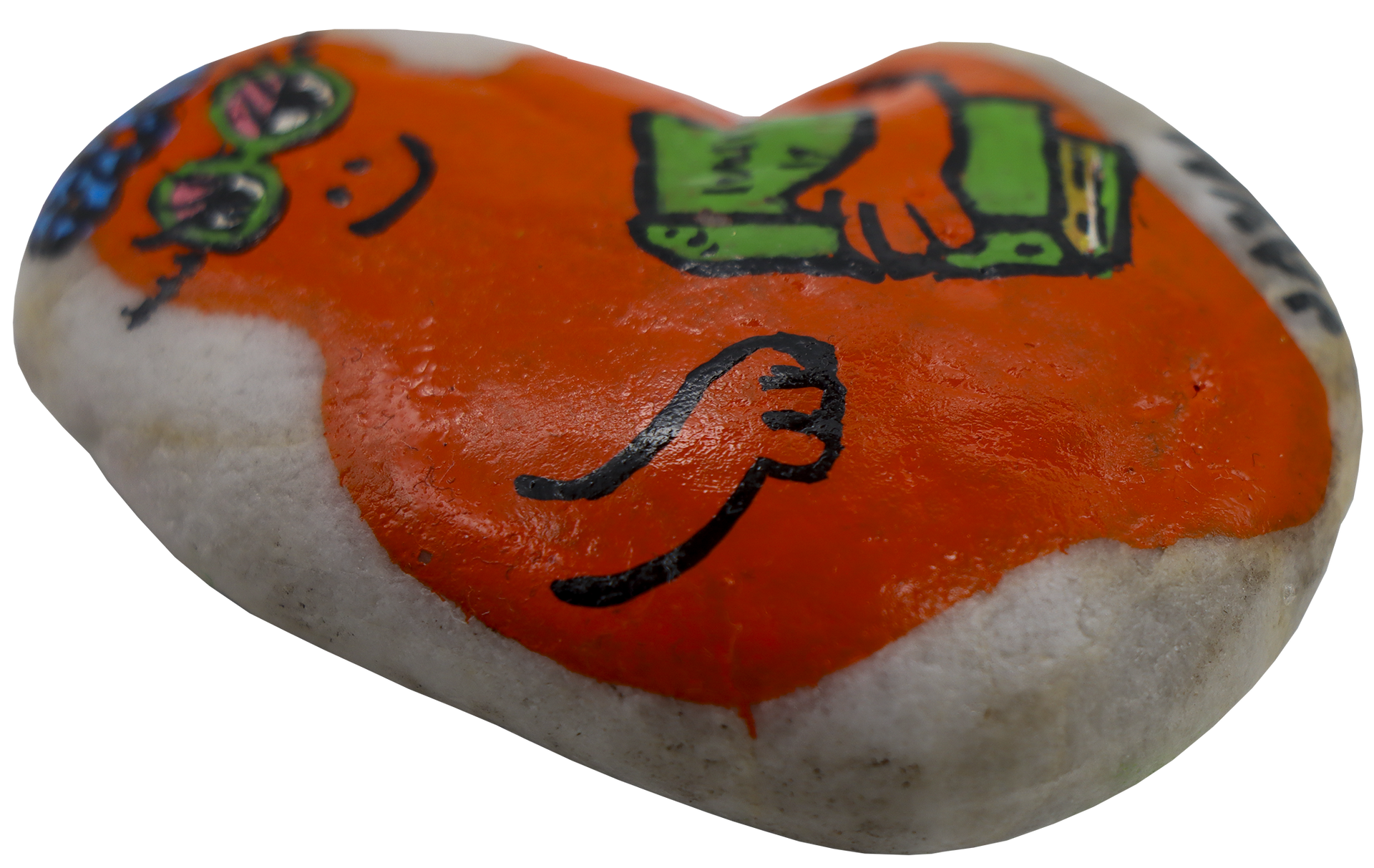 Création de dessin sur galet