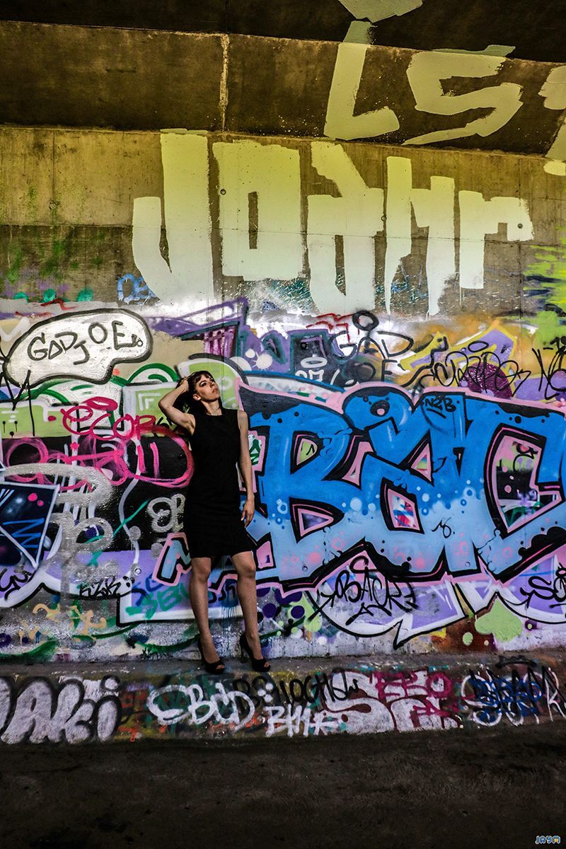 Tags et graffitis dans les égouts