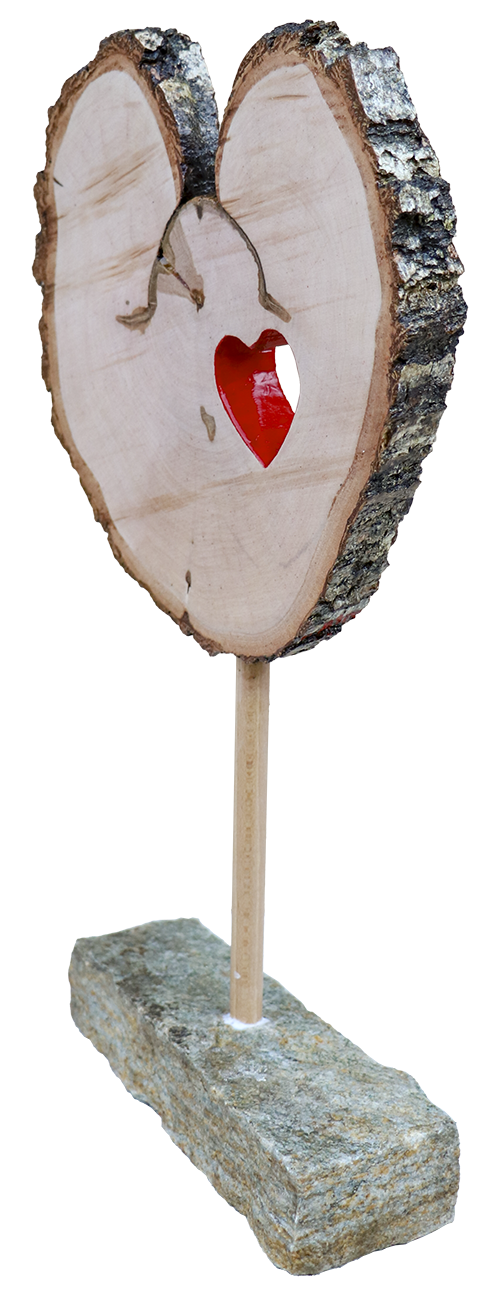 Cœur rouge qui bat.