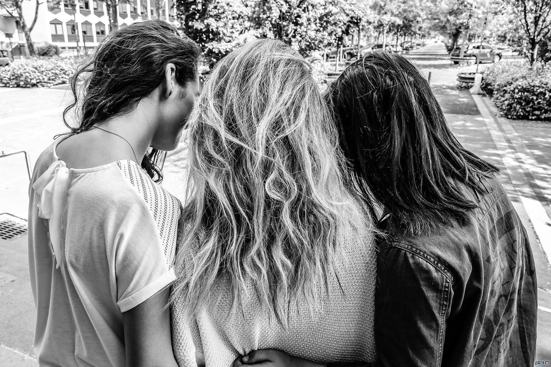 Trois chevelure sexy, trois femmes aux coiffures attirantes