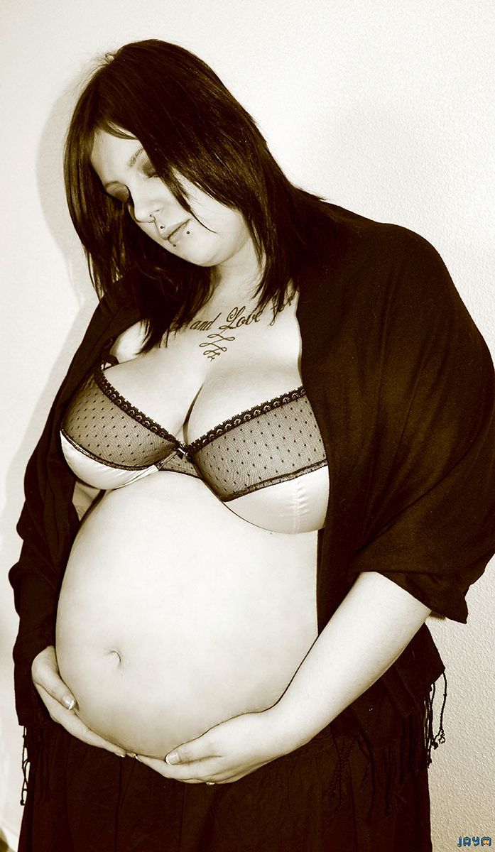 Rétro femme enceinte sexy