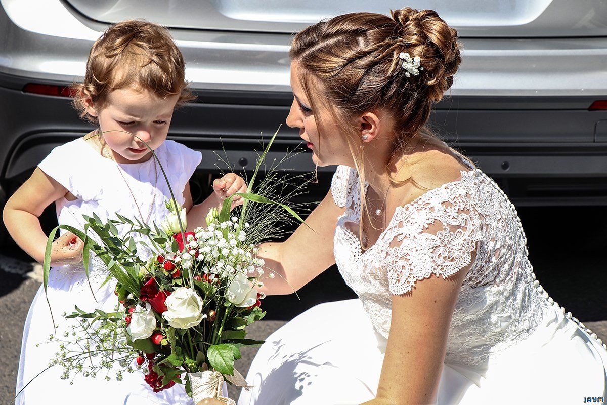 Le jolie bouquet du mariage de Gwendoline et Laurent