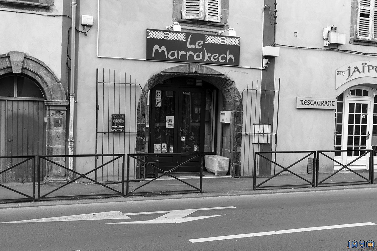 Restaurant Le marrakech rue fontgieve à Clermont-Ferrand dans le 63, lieu de célébration de mariage maghrébin.in