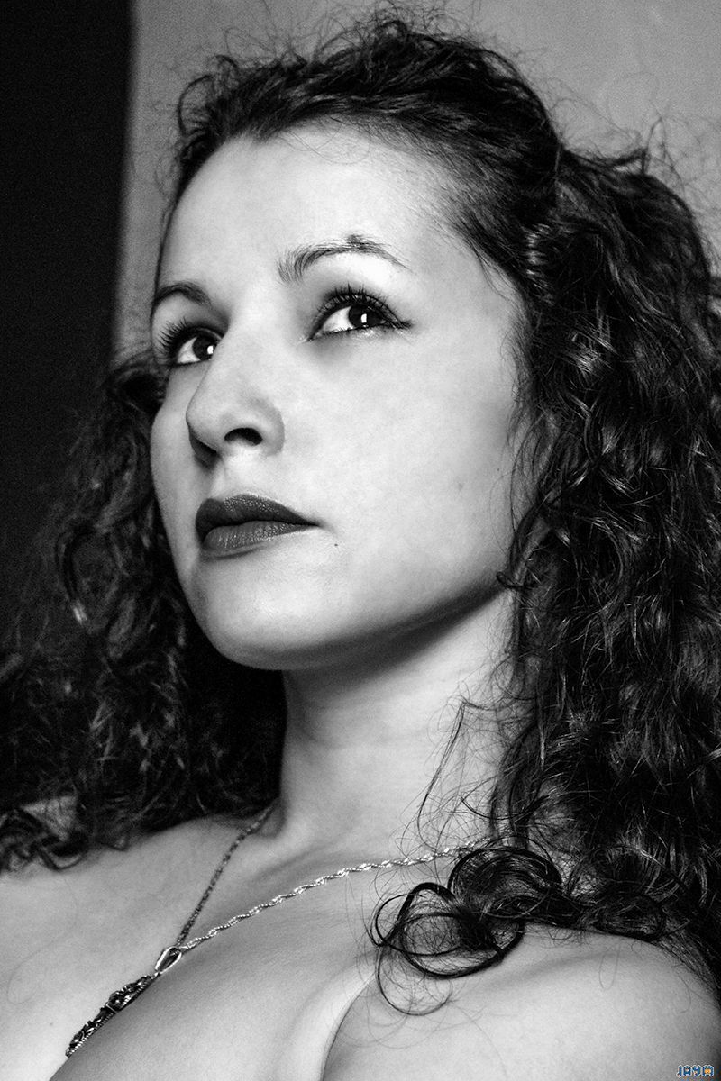 Visage d'une sublime portugaise