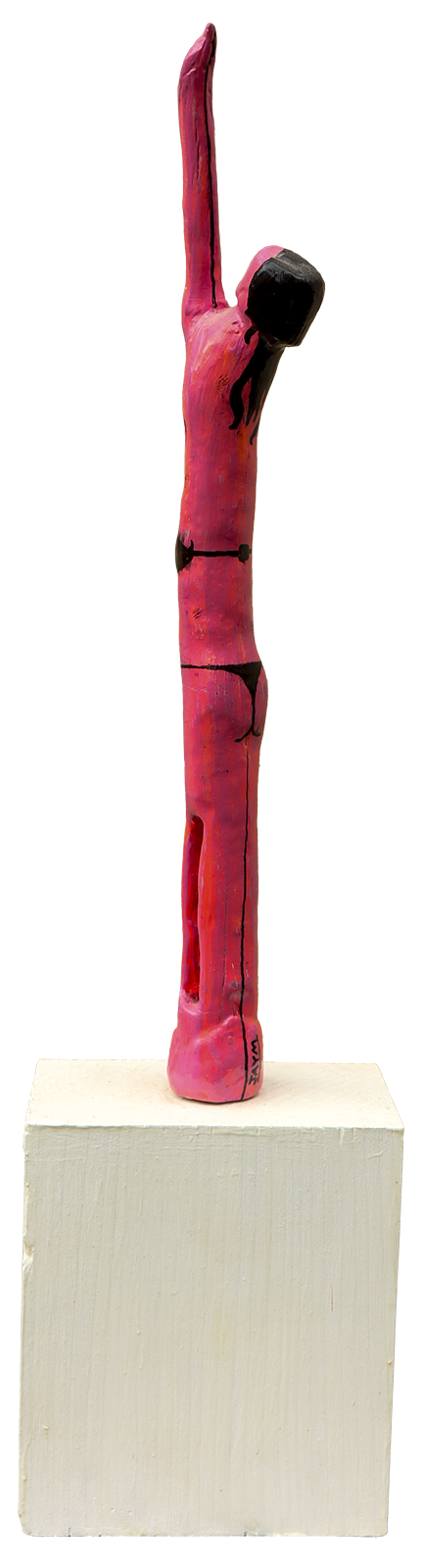 Bâton sculpté