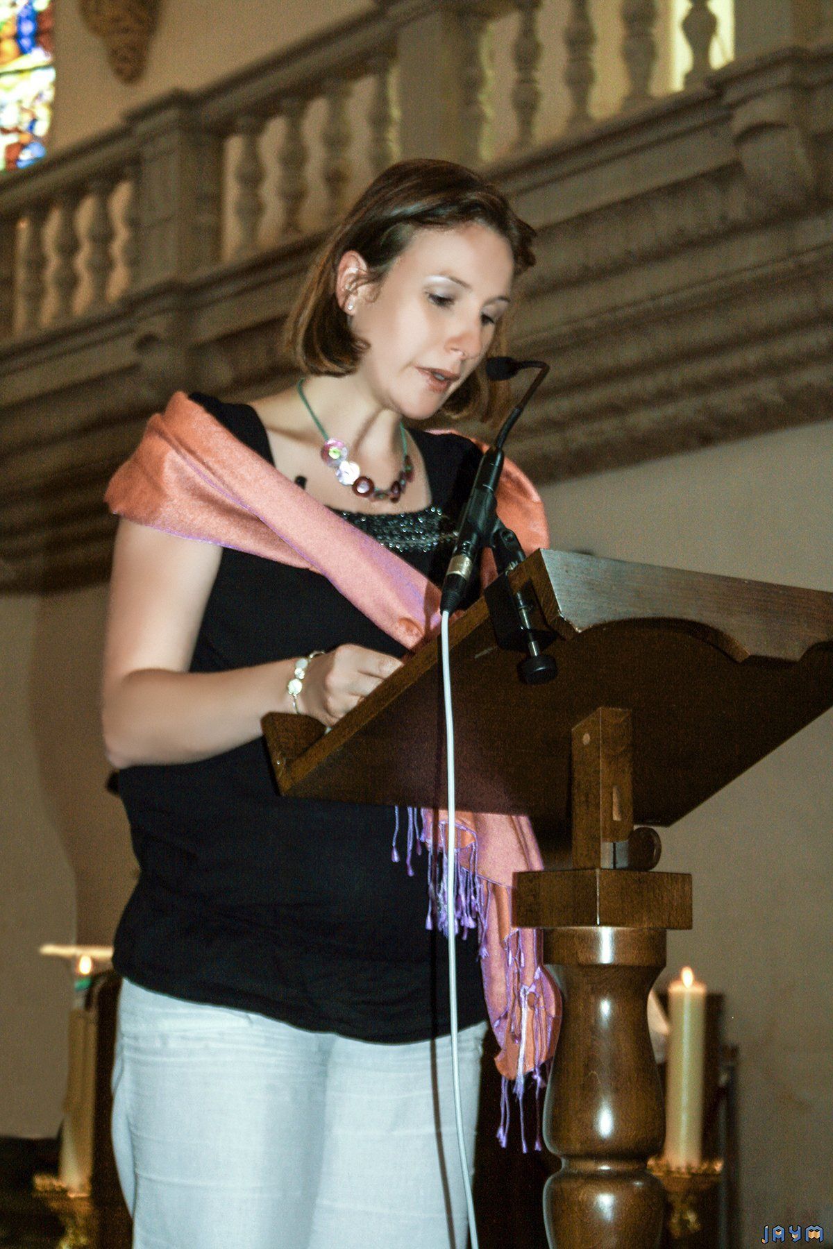 Le discour de la soeur, les voeux au mariés. photo signée jaym.