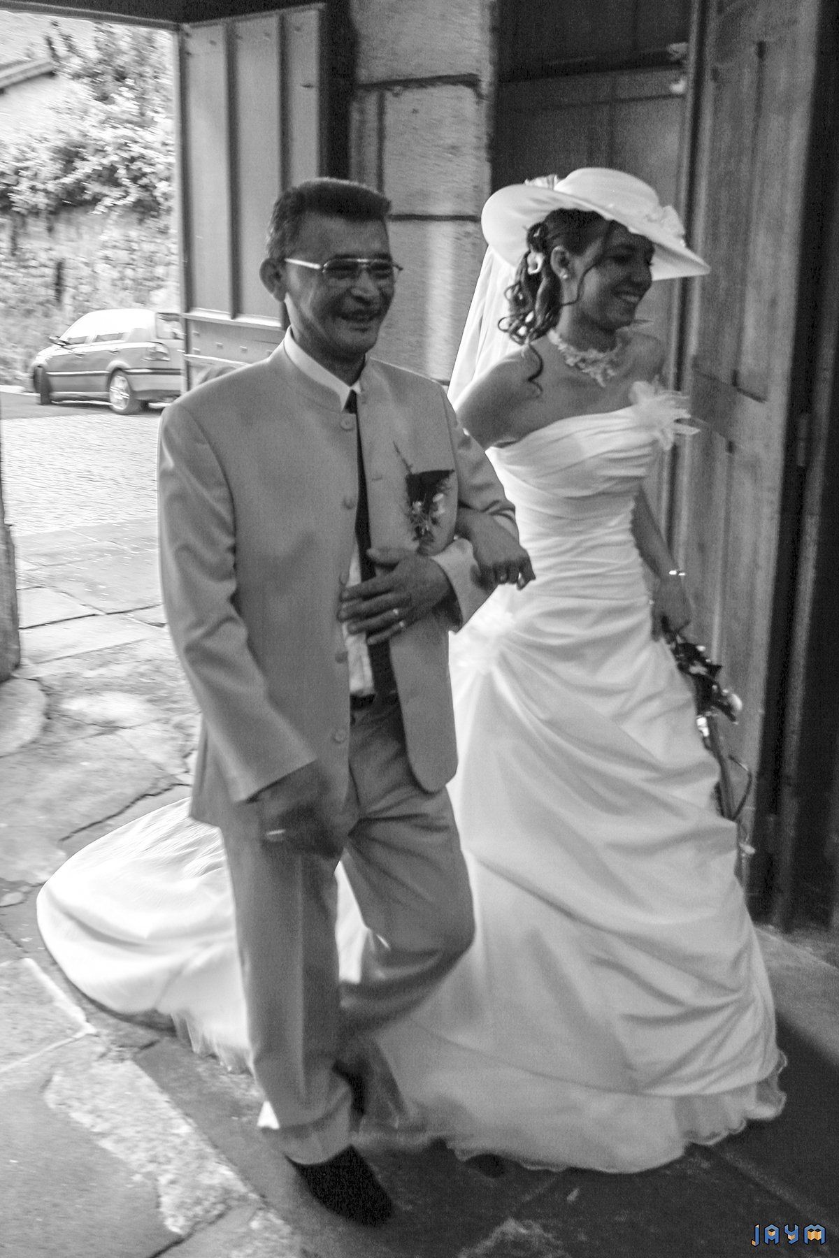 Le plus heureux des papas, photo de Jonathan Simon de Séverac, artiste proche de Clermont-Ferrand