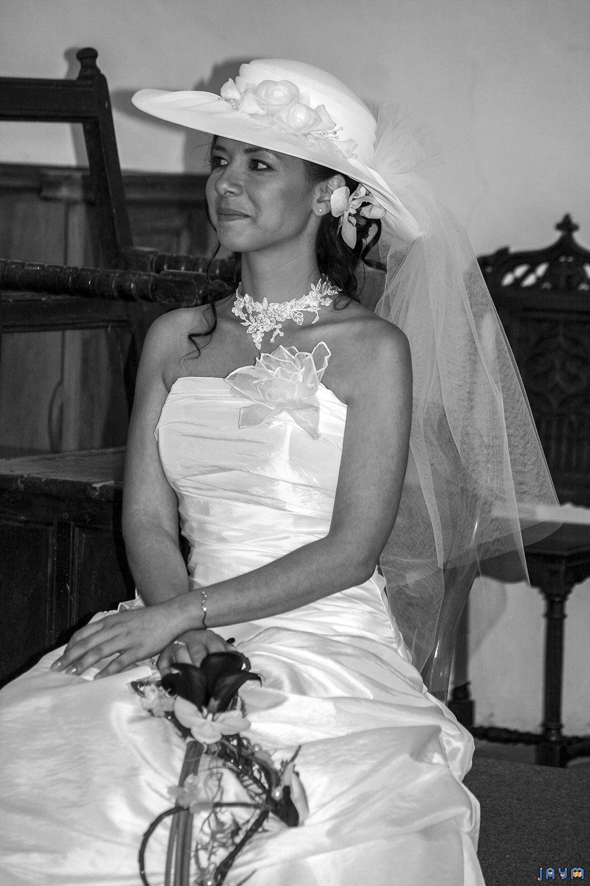 Hélèna la mariée, photo de l'artiste Jaym.