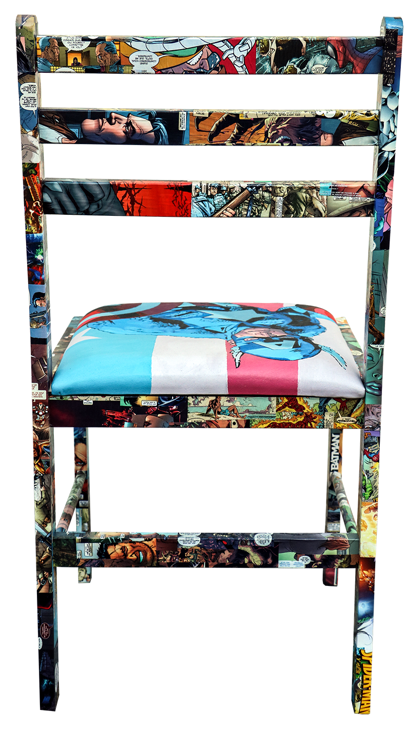 Oeuvre de l'artiste Jaym, signé et vendu avec certificat d'authenticité, création unique, entierement faite à la main.