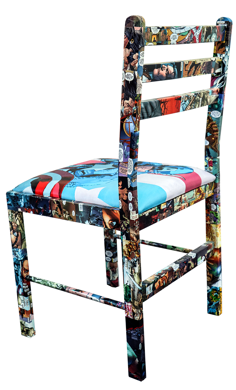 Oeuvre d'art unique, signé, acrylique et vernis sur tissus, papier collé, oeuvre de l'artiste plasticien Jonathan Simon de Séverac