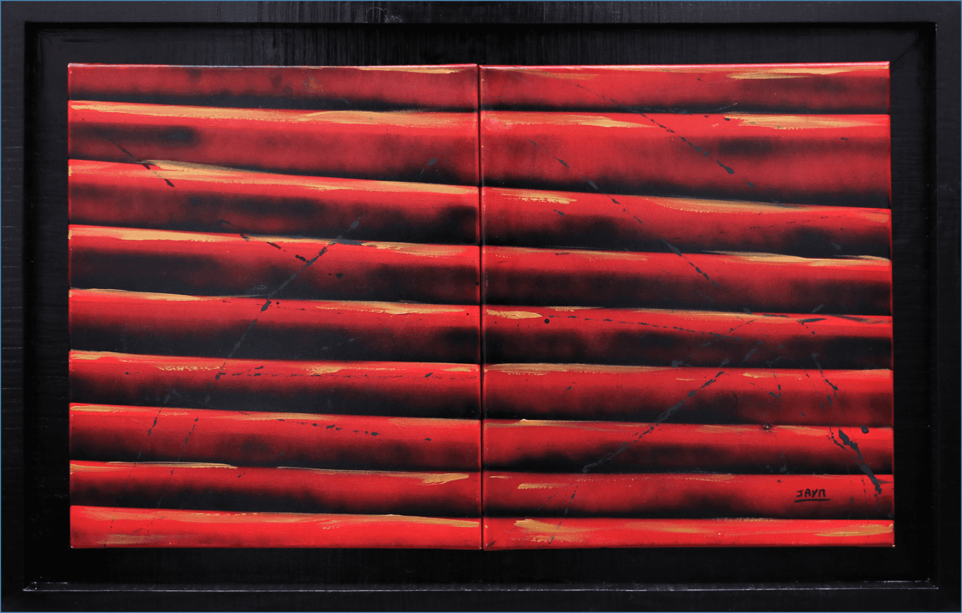 Le Majo était un club discothèque pour adolescent créé par Jonathan Simon de Séverac, associé à Mathieu Lopes, l'eouvre est un souvenir de ce lieu mythique, signé Jaym.