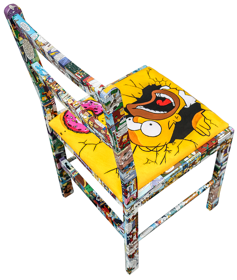 Oeuvre de l'artiste JAYM, signé, oeuvre réalisée à Durtol, département du puy-de-Dôme (63), proche de Clermont ferrand, Chamalières, Orcines, Sayat, Nohanent...