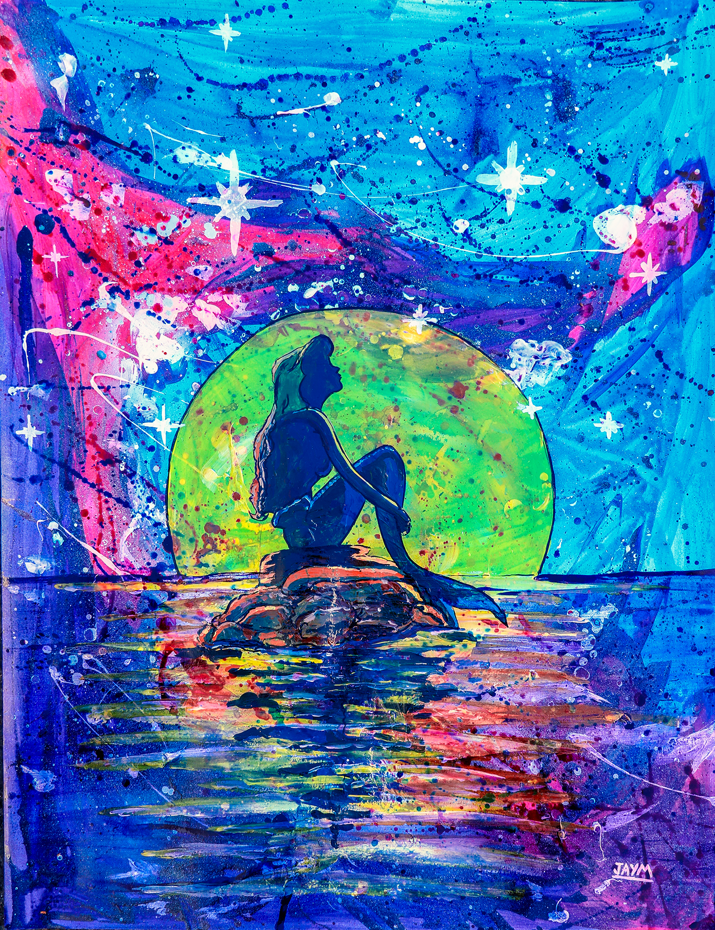 Arielle la petite sirène Walt Disney Mermaid kawaï