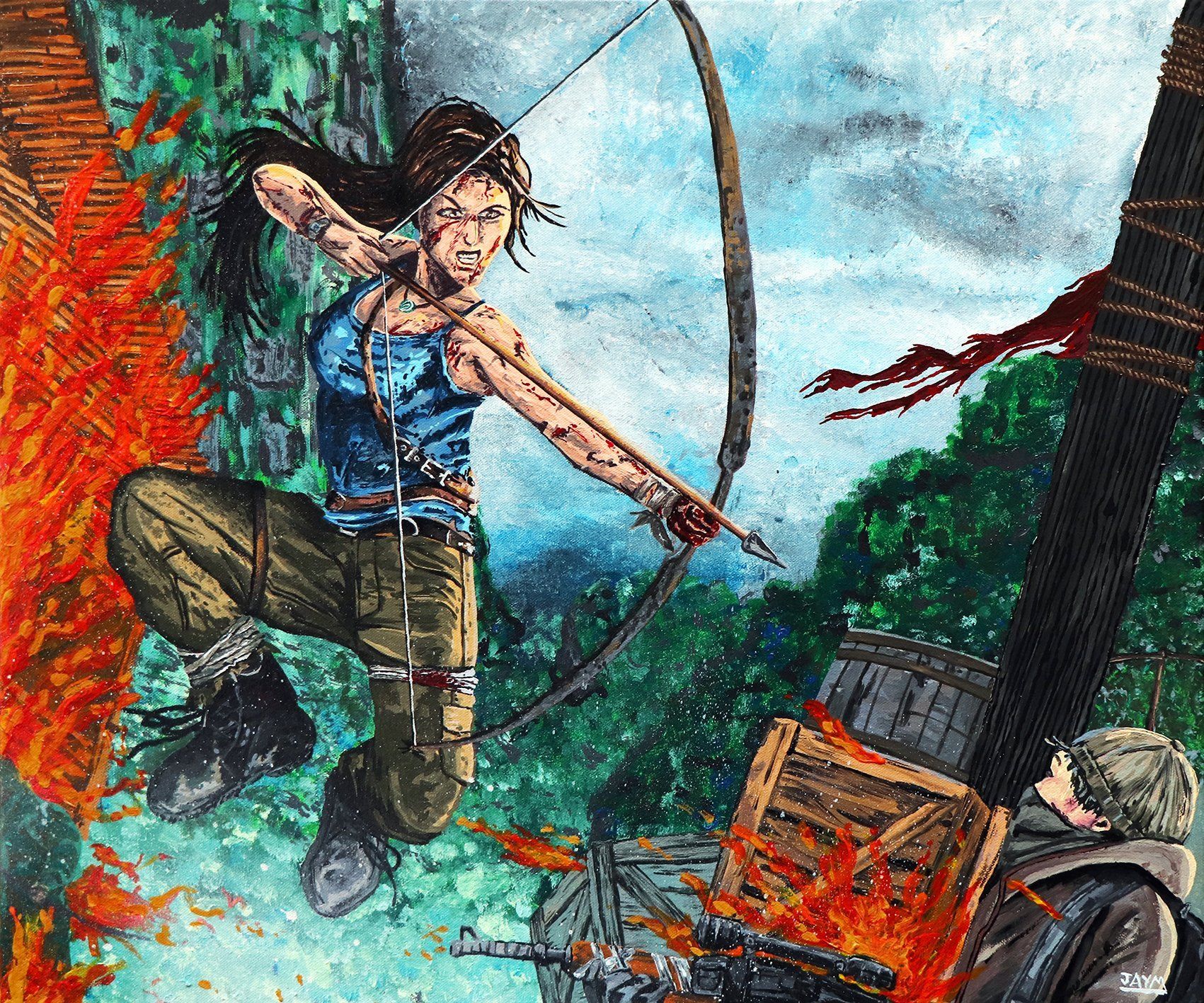 Lara croft nouvelle génération, personnage principal du film Tomb Raider.