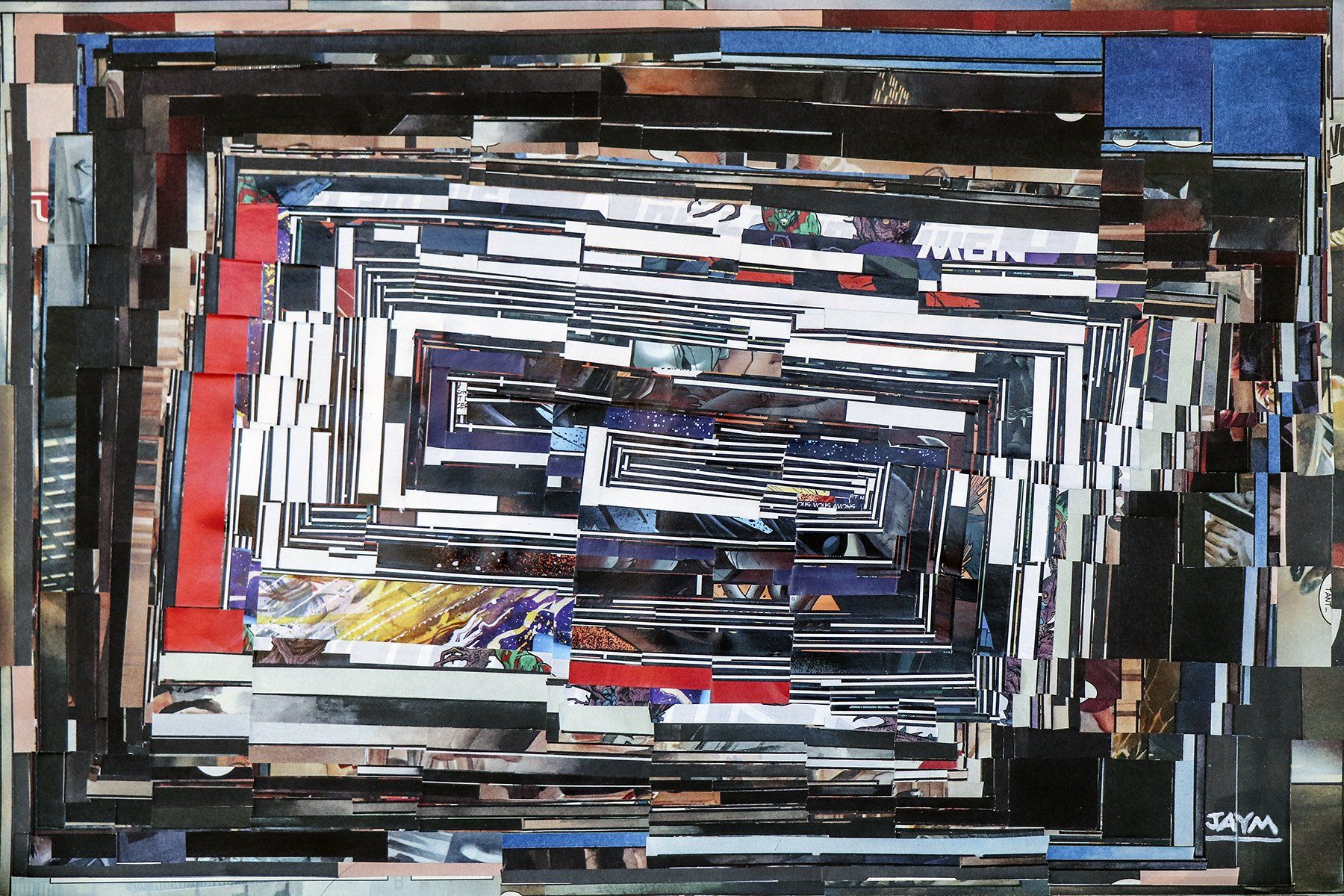 L'escalier, Jaym artiste plasticien du puy-de-dôme