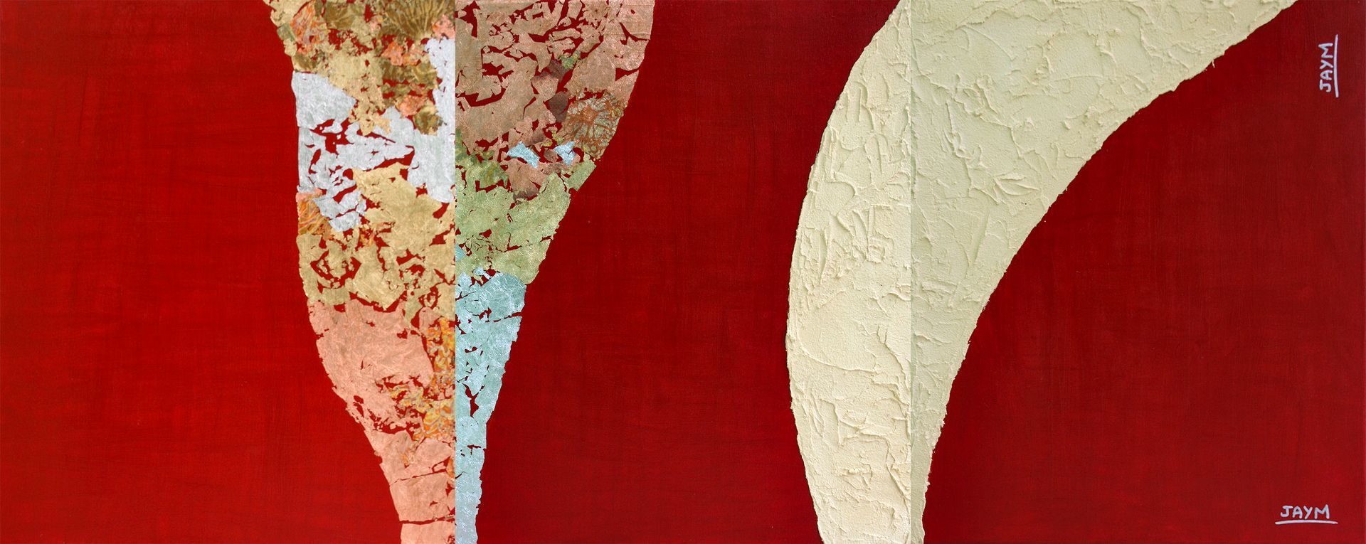 Assemblage horizontal avec les tableaux à l’horizontal.