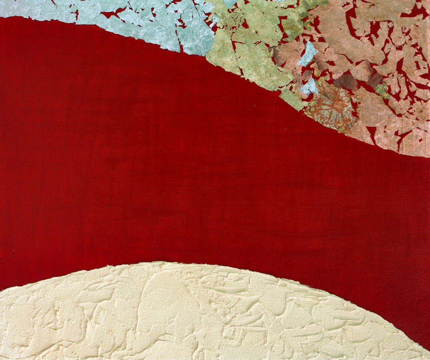 2ème toile d'un triptyque abstrait, que l'on peut assemblées à la vertical ou l'horizontal.